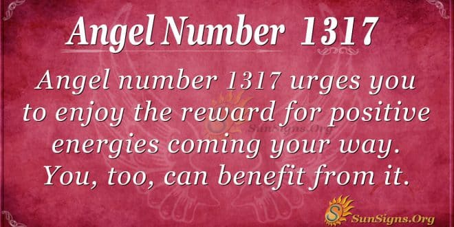 Angel Number 1317