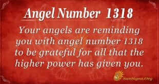 Angel Number 1318