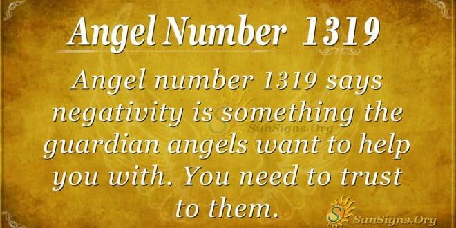 Angel Number 1319