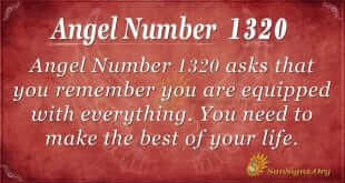 Angel Number 1320