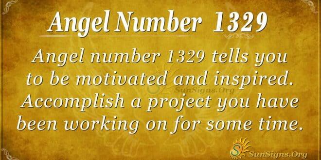 Angel Number 1329