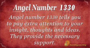 Angel Number 1330