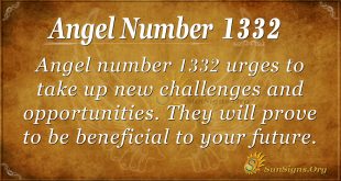 Angel Number 1332