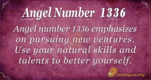 Angel Number 1336