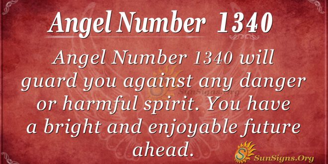 Angel Number 1340