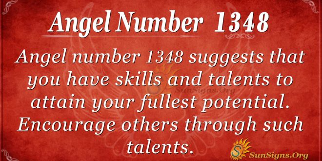 Angel Number1348