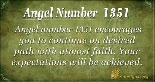 Angel Number 1351