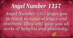 Angel Number1357