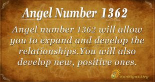 Angel Number 1362