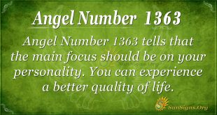 Angel Number 1363