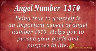 Angel Number 1370