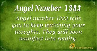 Angel umber 1383