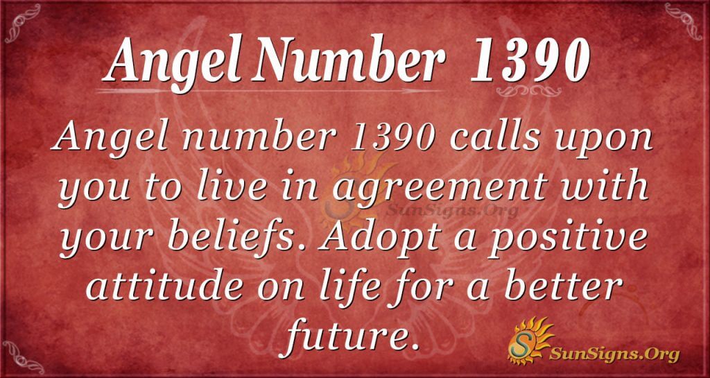 Angel Number 1390