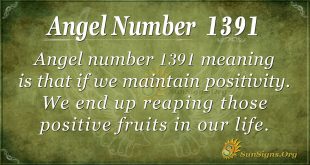 Angel Number 1391