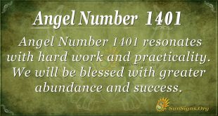 Angel Number 1401