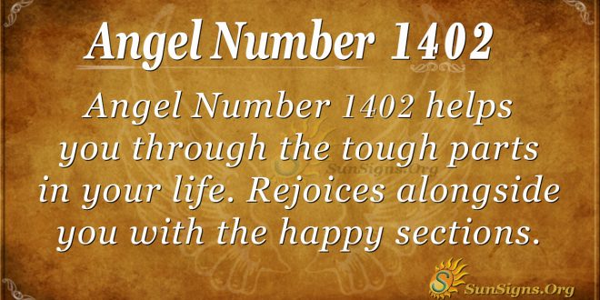 Angel Number 1402