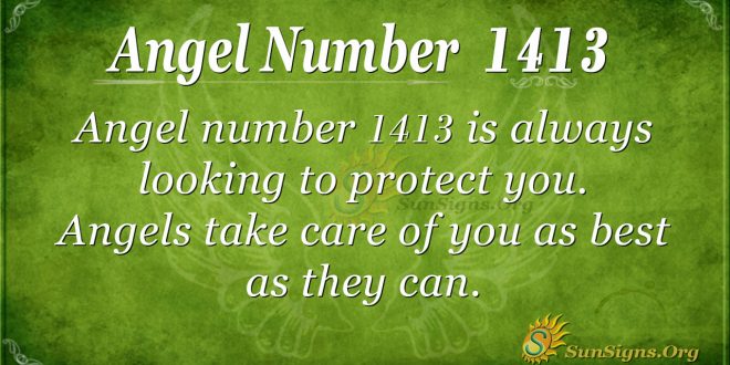 Angel Number 1413