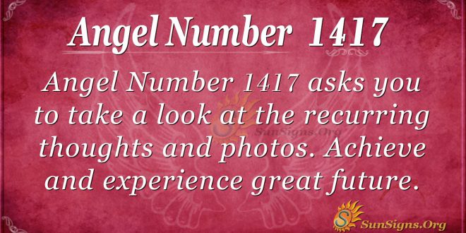 Angel Number1417