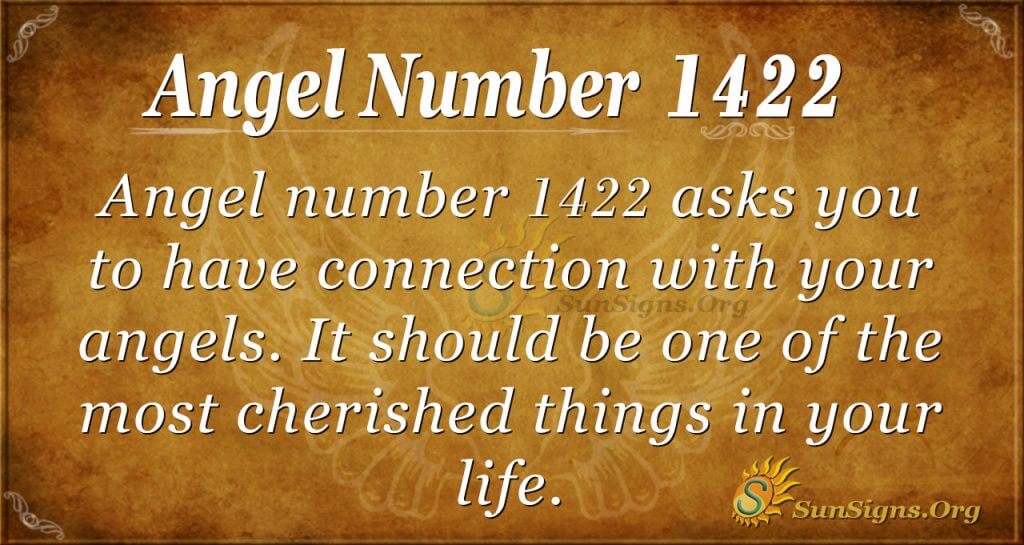Angel Number 1422