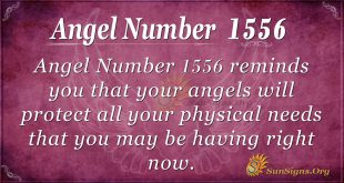 Angel number 1556