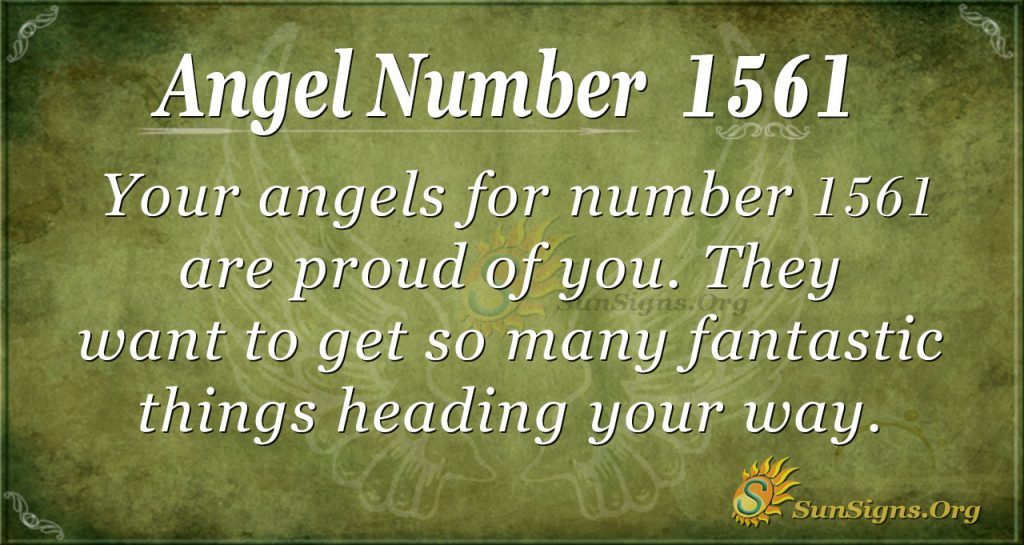 Angel Number 1561
