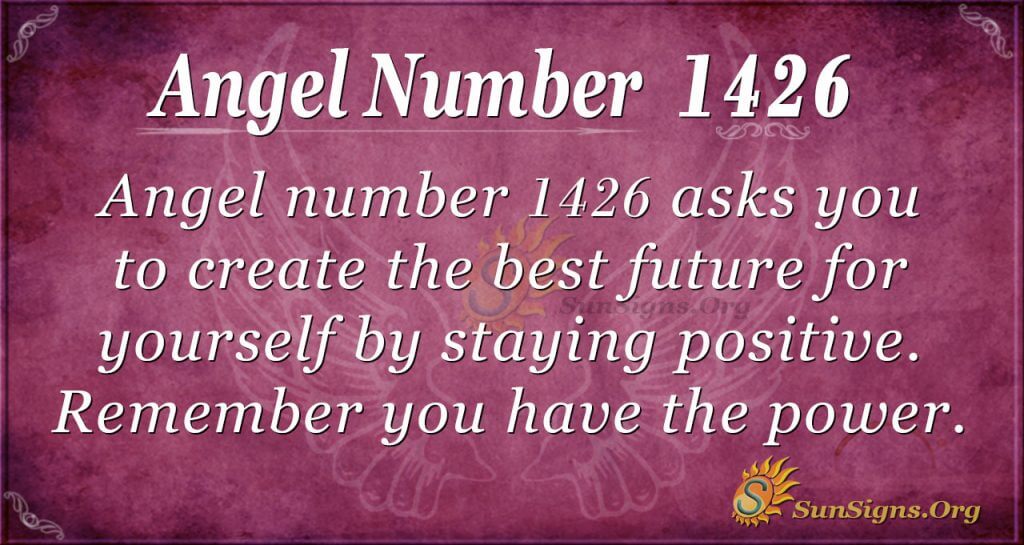 Angel Number 1426