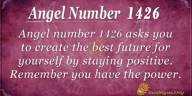 Angel Number 1426