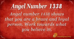 Angel Number1438