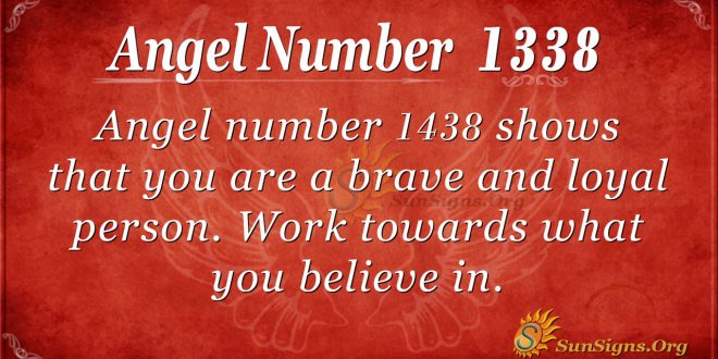 Angel Number1438