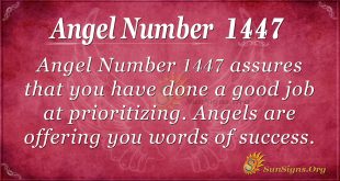 Angel Number 1447