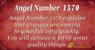 Angel Number 1570