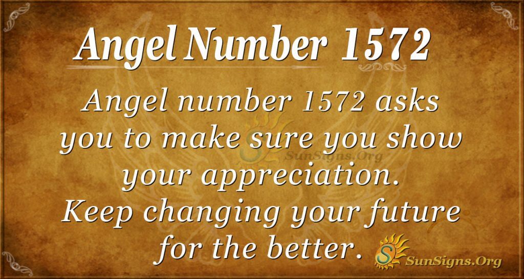 Angel Number 1572