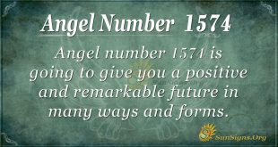 Angel Number 1574