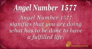 Angel number 1577