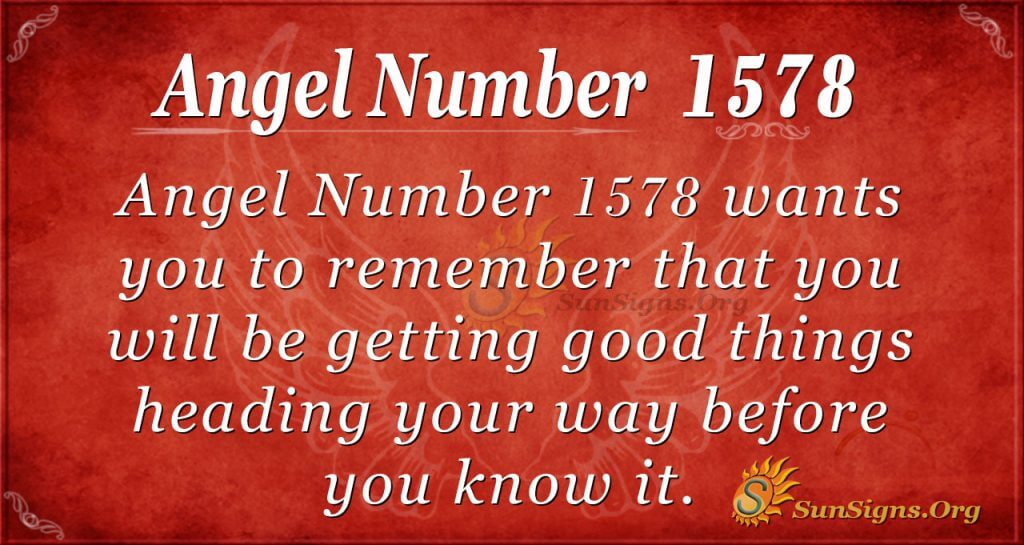 Angel Number 1578