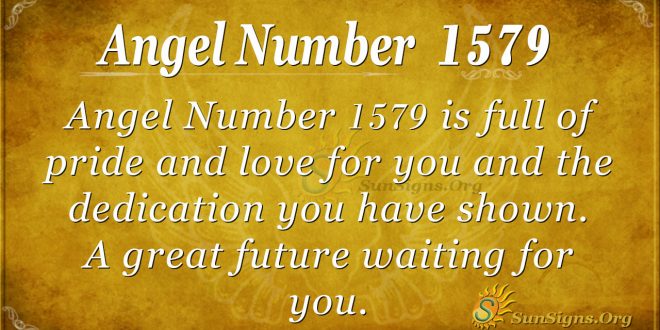 Angel Number 1579