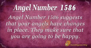Angel Number 1586