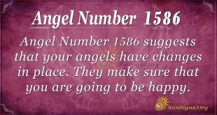 Angel Number 1586