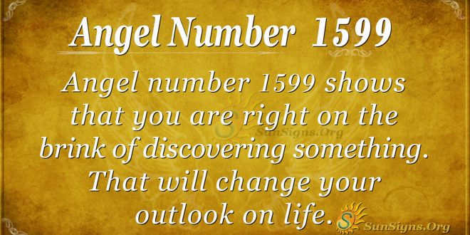 Angel Number 1599