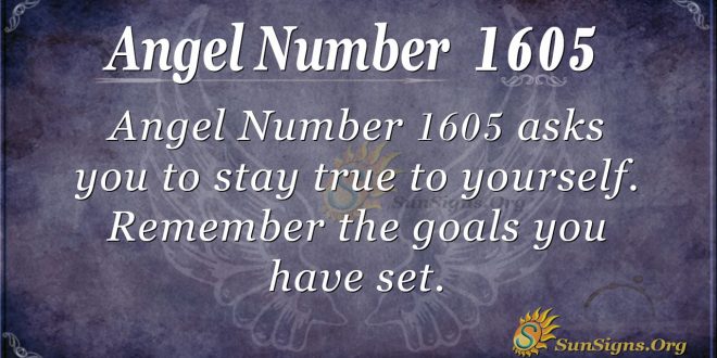 Angel Number 1605