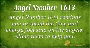 Angel Number 1613