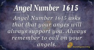 Angel Number 1615