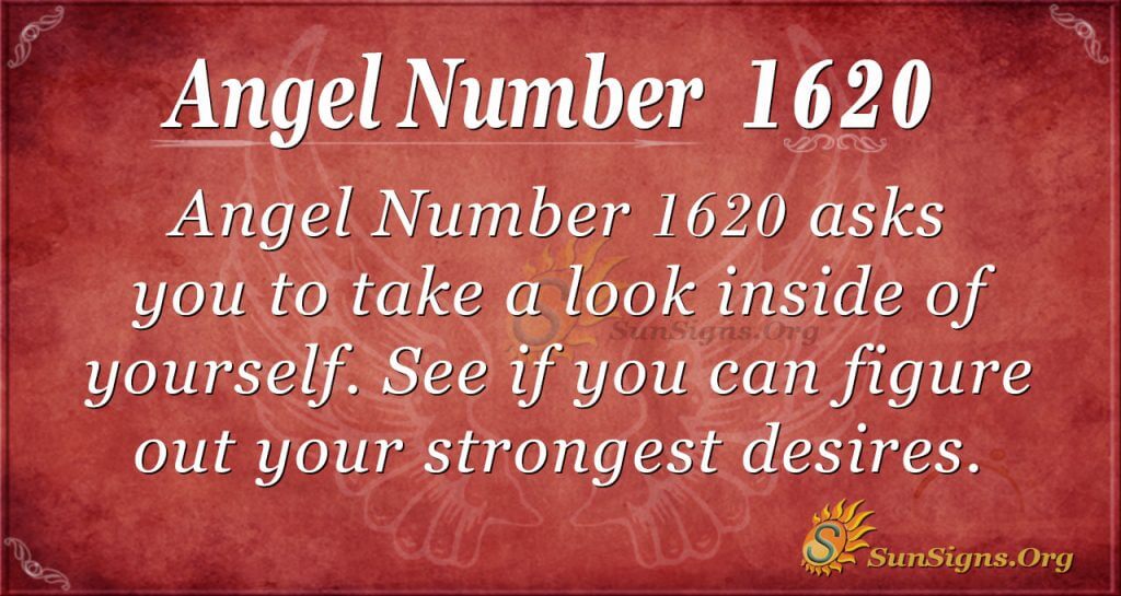 Angel Number 1620
