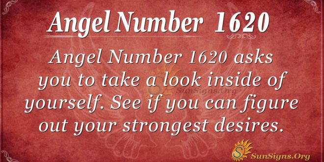 Angel Number 1620