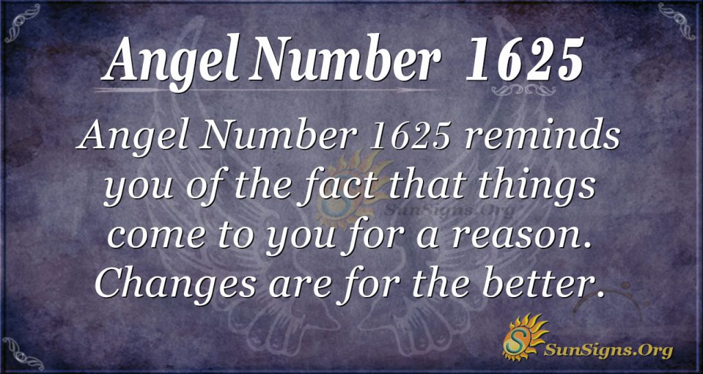 Angel Number 1625