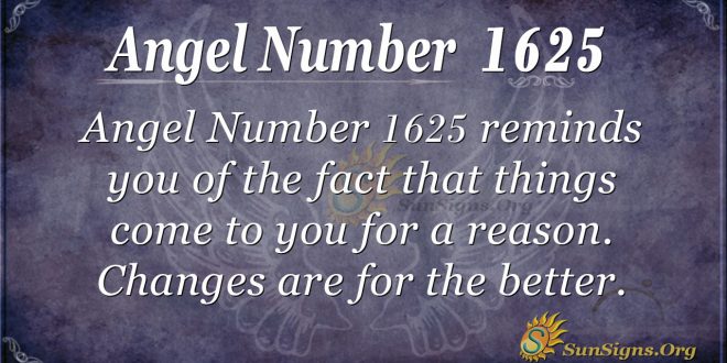 Angel Number 1625