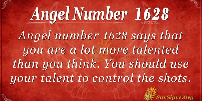 Angel Number 1628