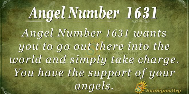 Angel Number 1631
