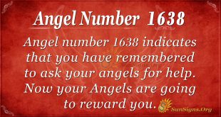 Angel Number 1638