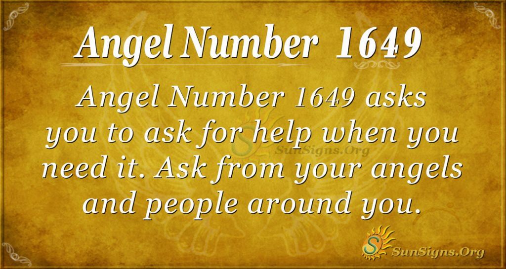 Angel Number 1649